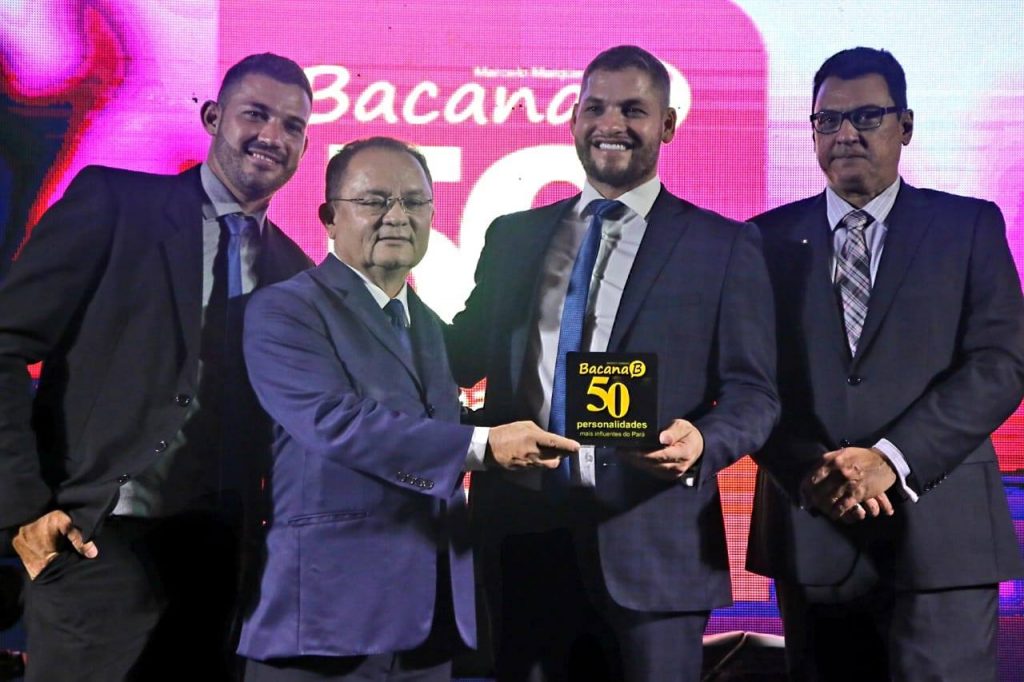 Prefeito Professor Marcos Cesar foi premiado entres as “50 Personalidades Mais Influentes do Pará 2018 – 2019.