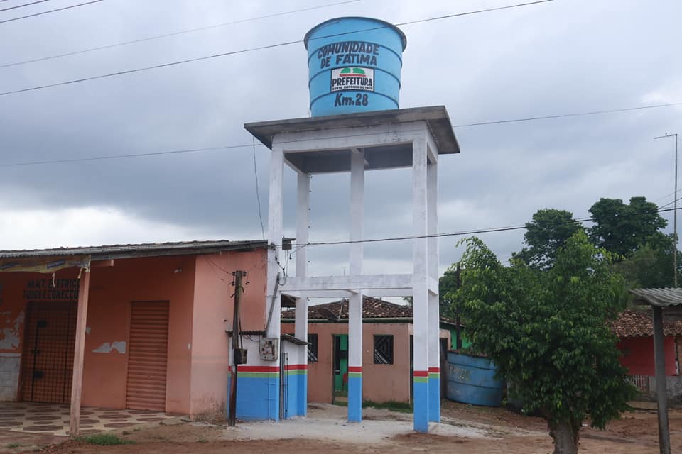 Comunidade do Km 28 em Santo Antônio do Tauá recebe obras e serviços.