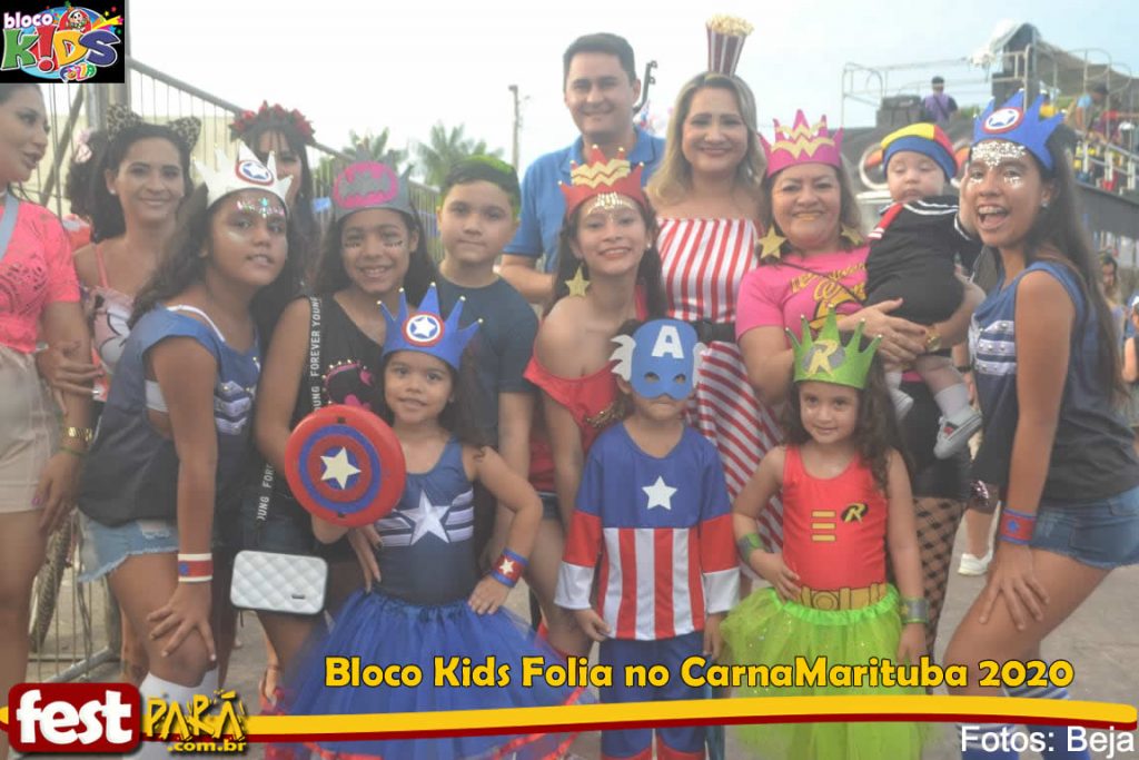Bloco Kids Folia no Carnamarituba 2020