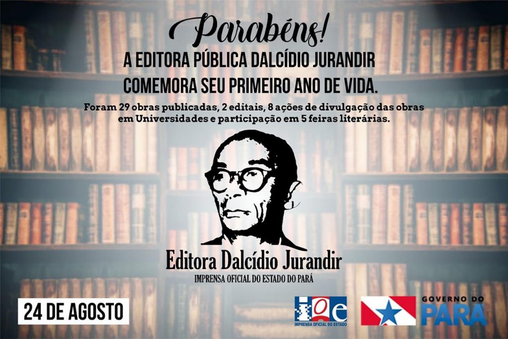 Editora Pública da Ioepa completa um ano com quase 30 livros editados
