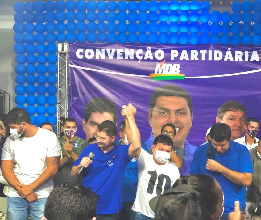 MDB oficializa Mauro Alexandre com candidato a Prefeito e Ronaldo Mariz a Vice em Vigia