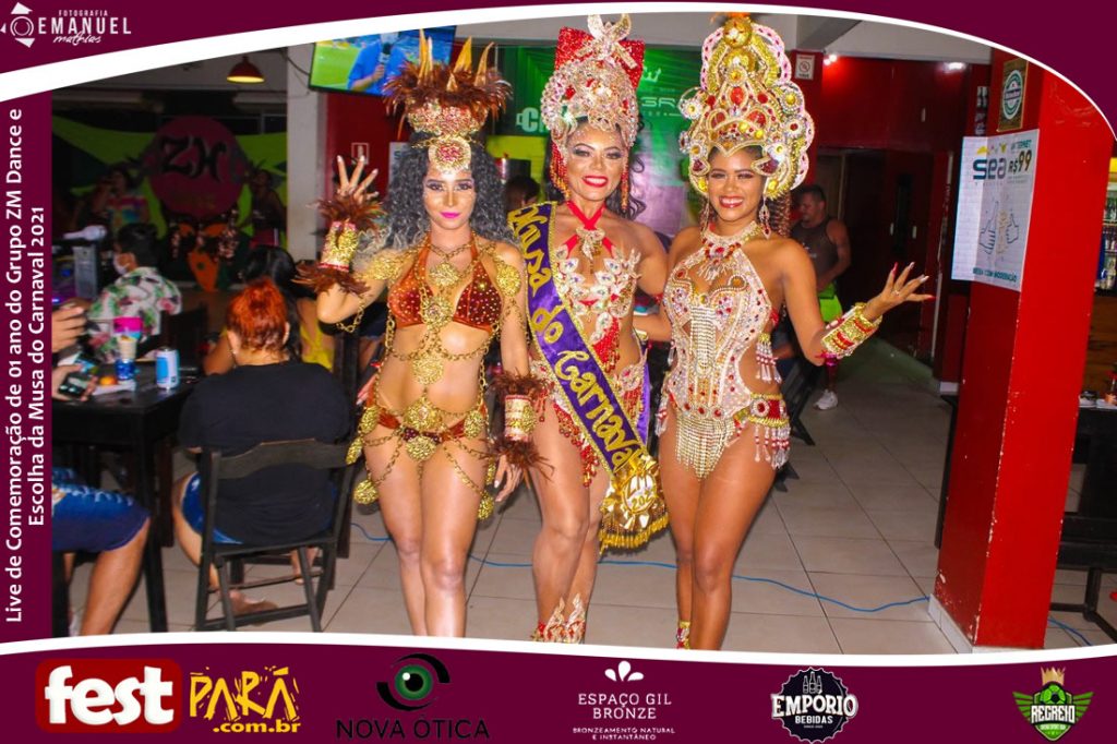 Live de Comemoração de 01 ano do Grupo ZM Dance e Escolha da Musa do Carnaval 2021 – Parte 2