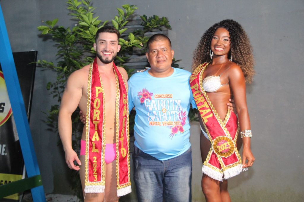 Enzo Minhoto e Fabiana Oliveira foram os vencedores do Concurso Garoto & Garota Portal Verão 2023