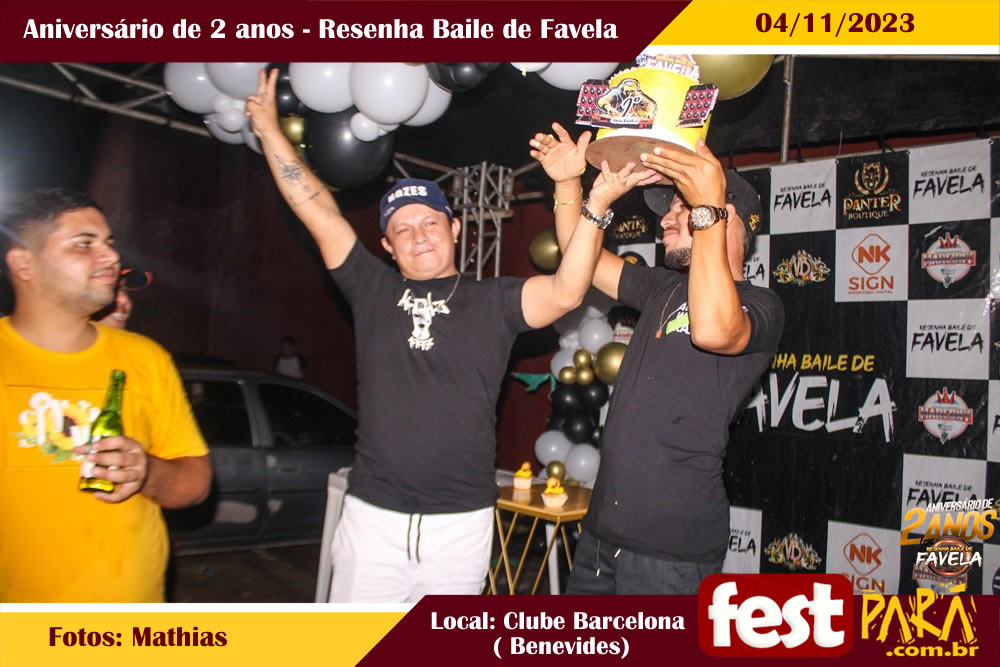 Aniversário de 2 anos da Resenha Baile de Favela