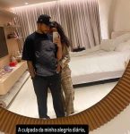 Yuri Lima faz rara aparição com Iza e se declara: 'A culpada da minha alegria'