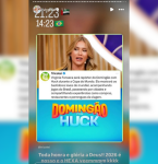 Virginia confirma trabalho durante a Copa no “Domingão com Huck” e profetiza: “O hexa vem”