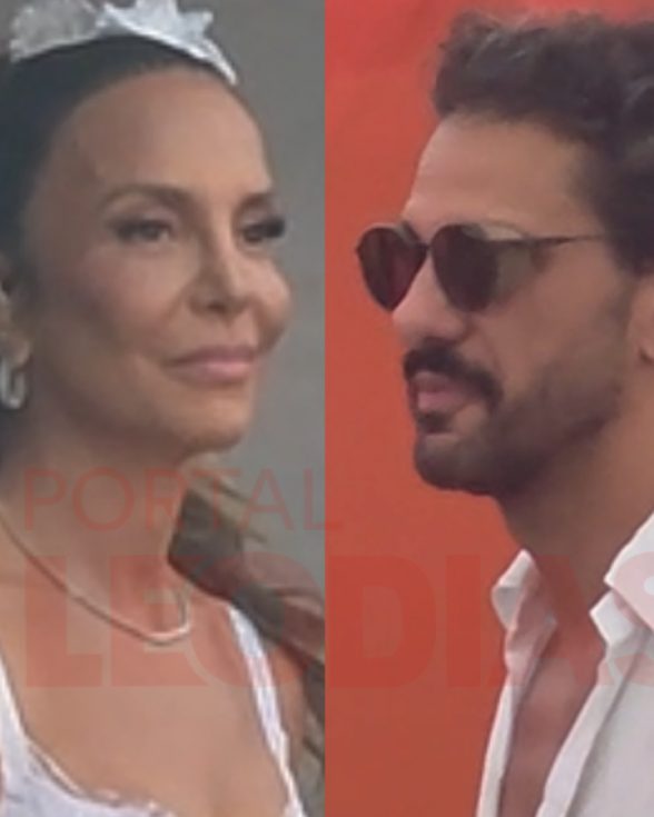Ivete Sangalo desembarca com o affair, Tiago Maia, no Rio de Janeiro
