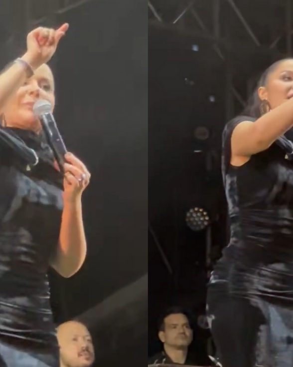 Maraisa interrompe show e dá bronca em fã por uso de laser; VEJA VÍDEO