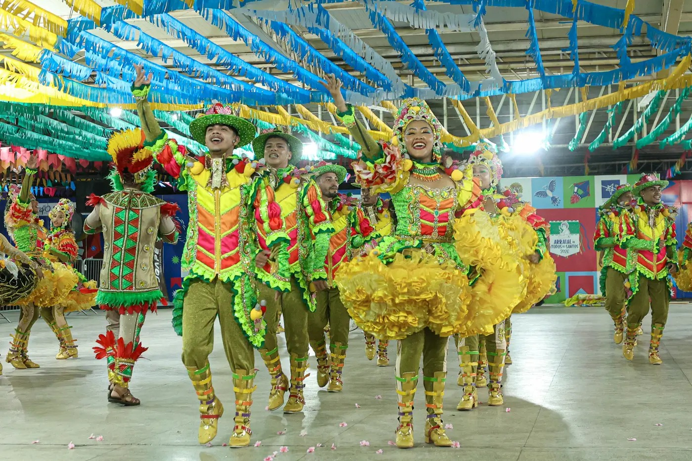 Arraial de Todos os Santos terá transmissão dos jogos do Brasil durante programação junina no Centur