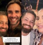 Tudo em paz! Ivete e ex-marido celebram arraiá da cantora em família