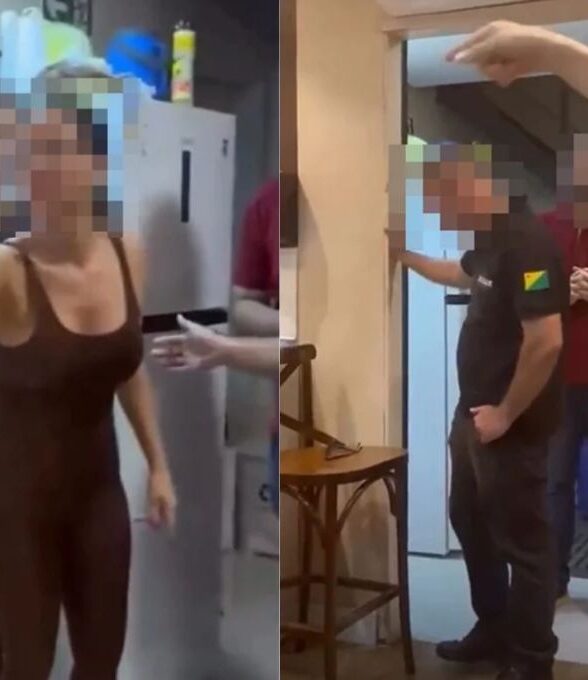 VÍDEO: Mulher agride marido após funcionária expor assédio em loja da Cacau Show