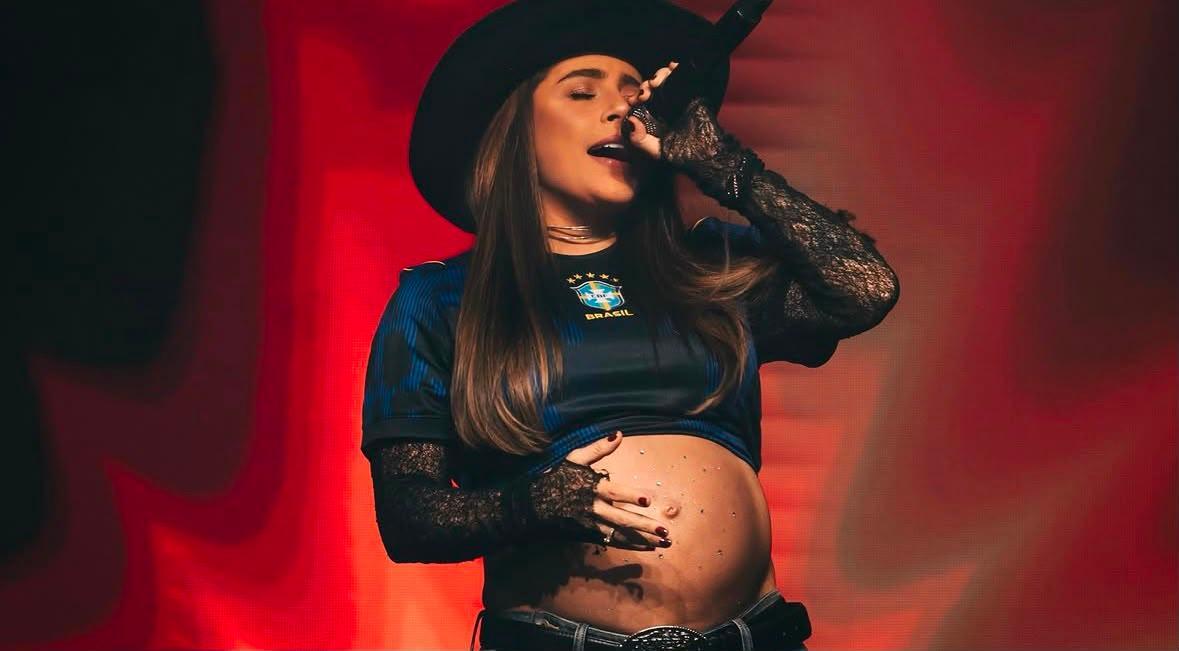 Grávida de 8 meses, Lauana Prado cancela show por orientação médica e entra em licença-maternidade