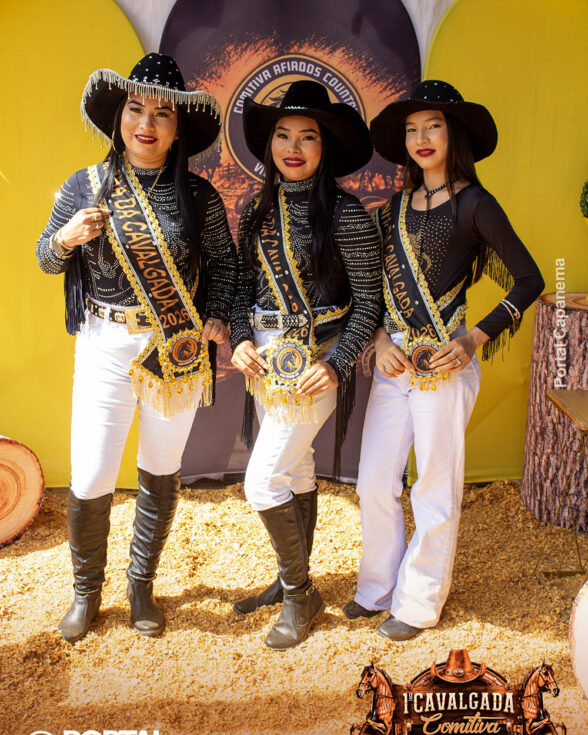 1ª Cavalgada da Comitiva Afiados Country é sucesso de público.
