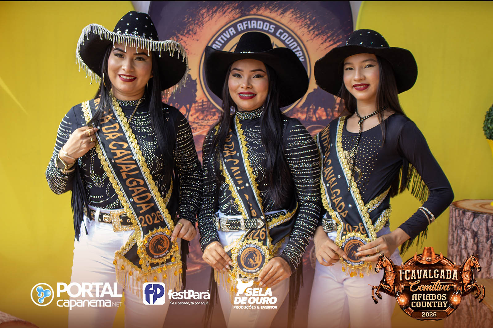 1ª Cavalgada da Comitiva Afiados Country é sucesso de público.