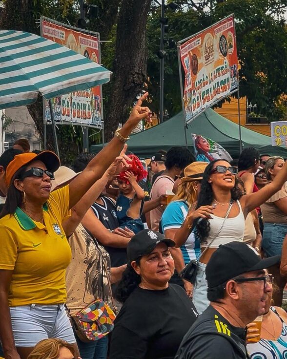 Evento 'A Rua é Delas' fortalece a torcida paraense pelo Brasil na Copa