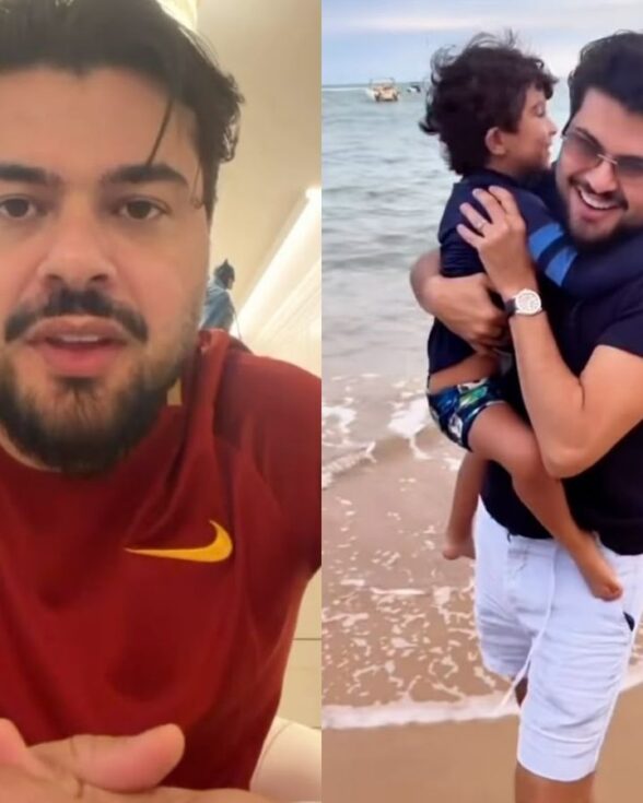 Filho de Cristiano, da dupla com Zé Neto, é socorrido após picada de escorpião