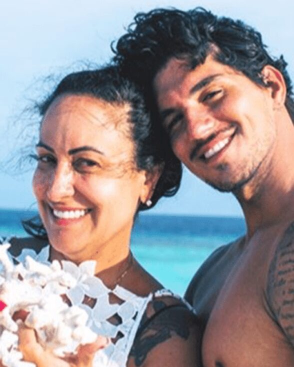 Mãe de Gabriel Medina celebra gravidez do primeiro neto e emociona com homenagem ao casal