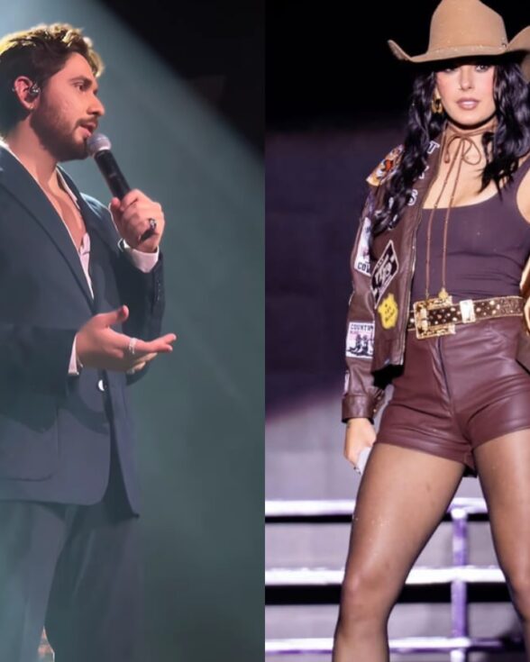 Tudo em paz? Gustavo Mioto curte show no mesmo camarote que Ana Castela em Barretos