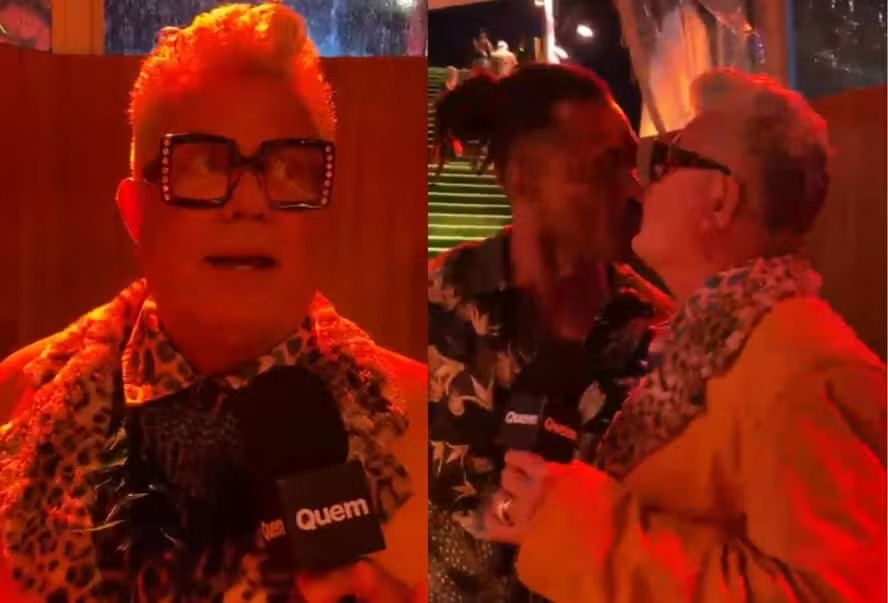Elton John paraense? Milton Cunha ganha comparação e curte Rock in Rio com o marido