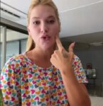 Virginia Fonseca retira os dois sisos após dois dias de dores intensas